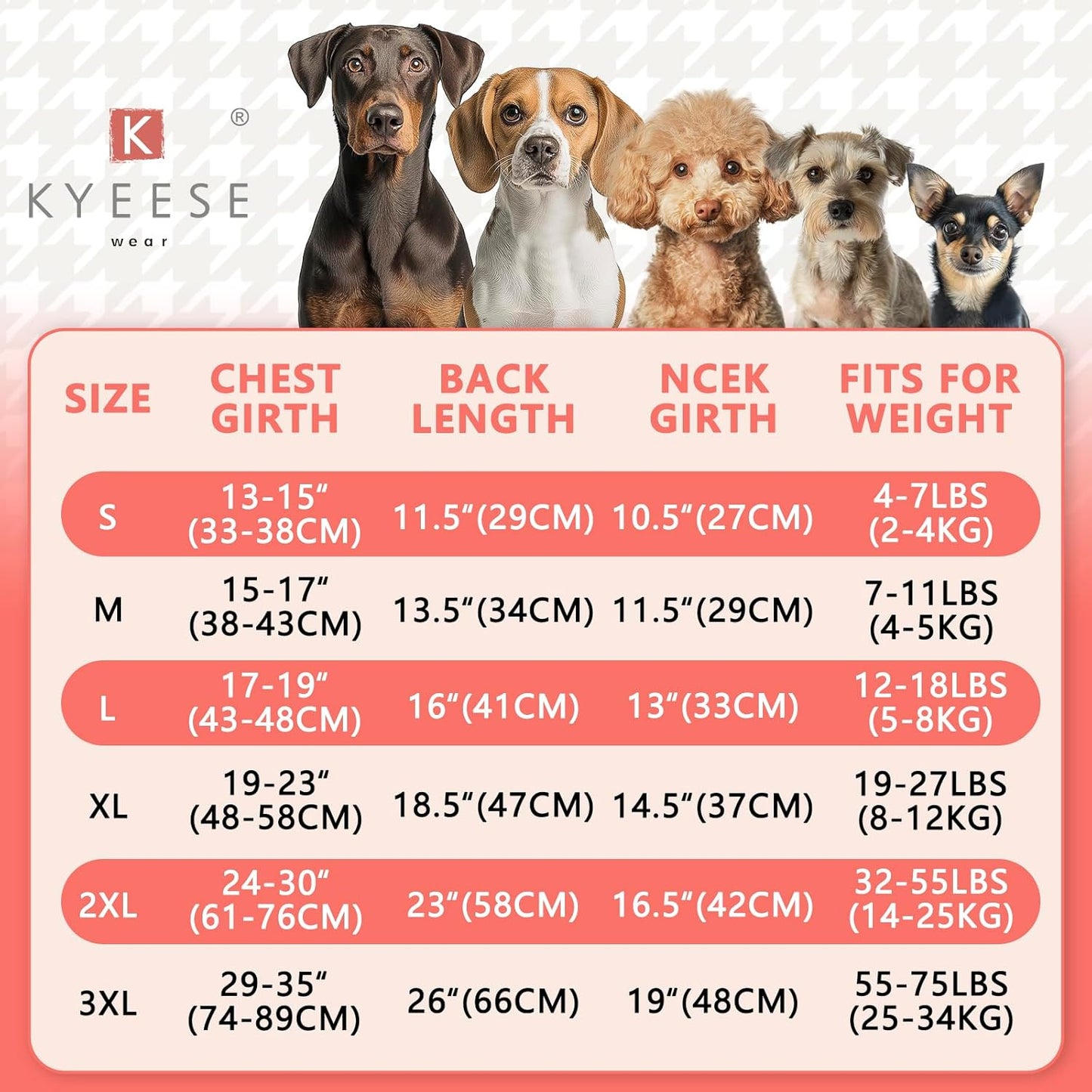 KYEESE 2Pack Dog Sweater Pullover Dog Sweaters for Small Dogs Girl Stretchy Pet Sweatshirt Small Pets Sweaters Turtleneck Pet Coats Warm Dachshund Clothes Soft Dogs Clothes