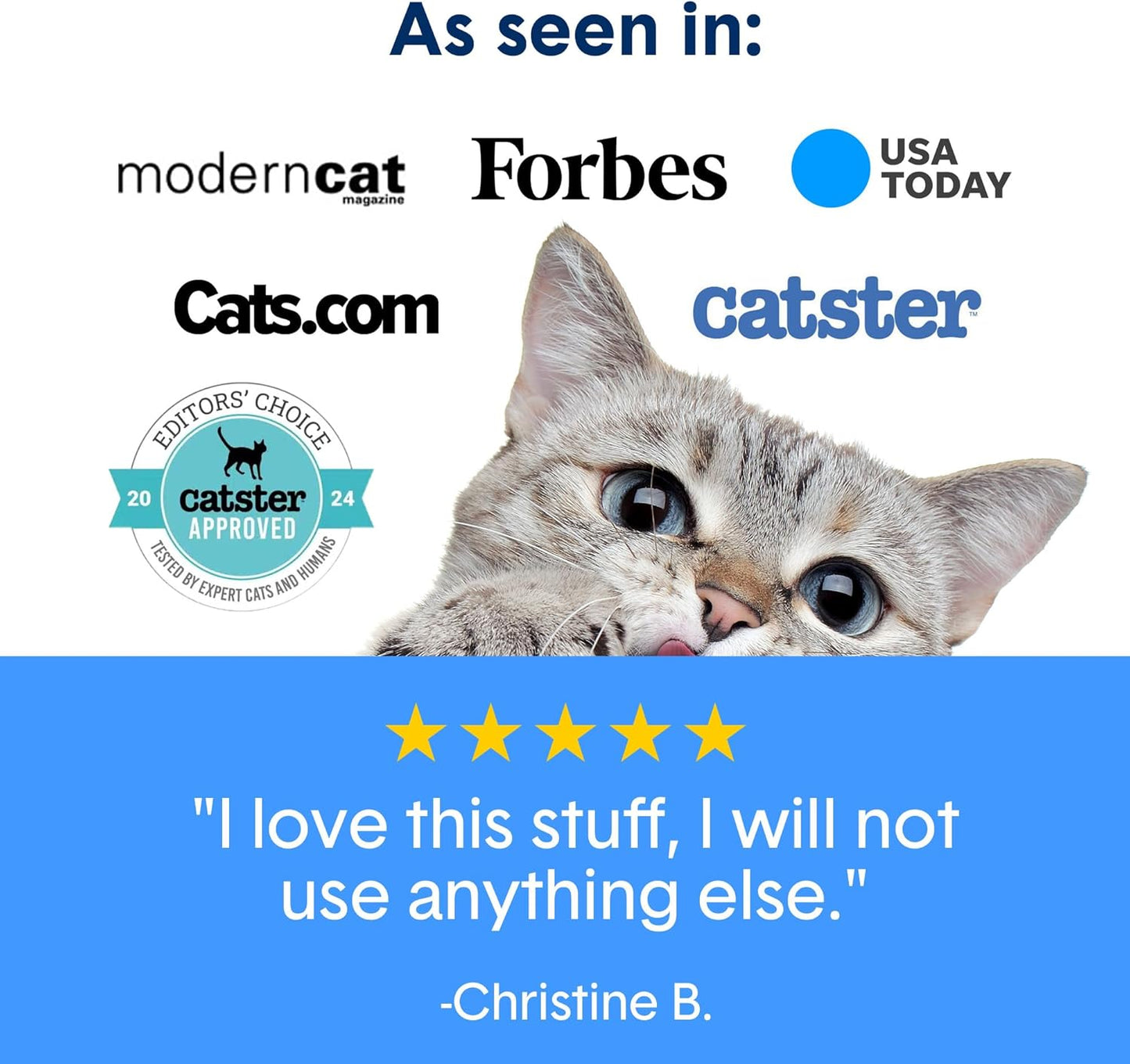 Boxie® Probiotic Cat Litter 40 Day Natural Odor Control, 40lb Clumping Kitty Litter (Clay)