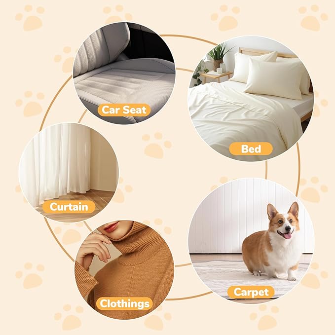 TZKGZP Pet Hair Removal Gloves, Electrostatic Pet Hair Grooming Gloves for Dog & Cat, Reusable for Carpet, Clothing,Furniture,Clothing, Couch,Bed,Curtain-3 PCS