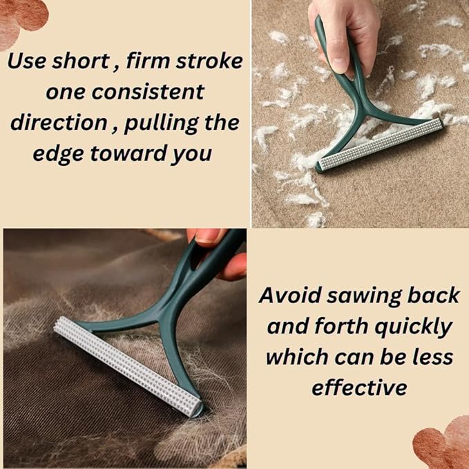 Gytwio Electrostatic Pet Hair Remover Glove – Black, Ambidextrous, Reusable for Cats and Dogs