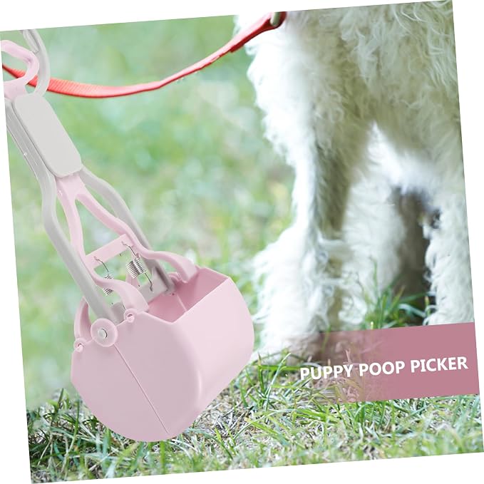 MERRYHAPY Large Dog Heavy Duty Poop Scoop for Dogs Easy Pick Poop Picker for Yard Wear-Resistant Litter Scooper