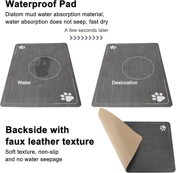 RIZZARI 7L Elevated Dog Water Dispenser :Comfortable Feeding Height | For Senior Dogs/Gravity Auto Refill/Spill-Resistant Base/Stable Anti-Tip Design/Indoor Homes & Multi-Pet Families