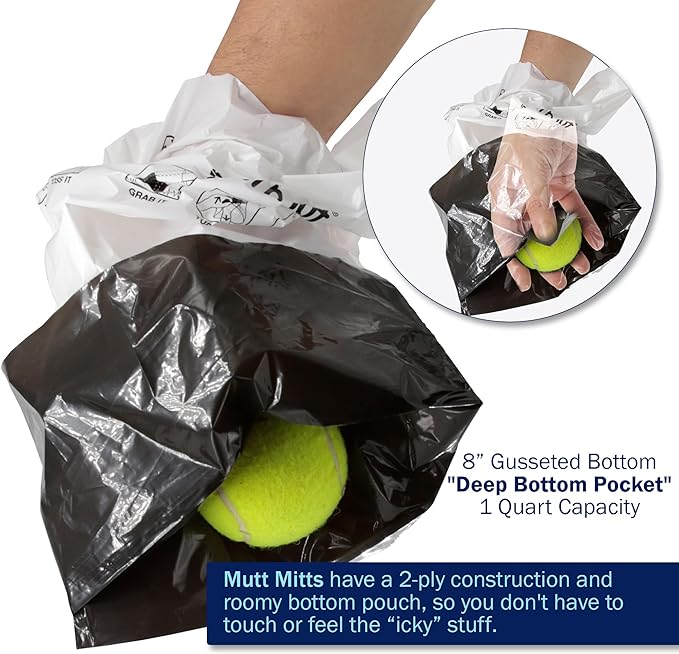 Mutt Mitt® Aluminum Mini Dog Waste Station - Gloss White | 2-Ply | Full-height aluminum station with sign, 400 header bags, locking dispenser, & post | install beside existing trash cans
