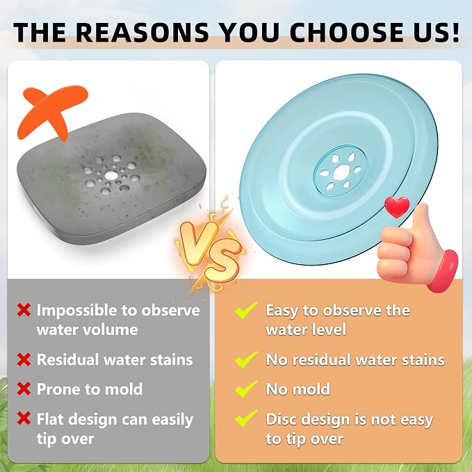 Decflow 1.2Gallon Dog Water Bowl No Spill, 4.5L Large Capacity Spill Proof Dog Bowls with Transparent Floating Disk, No Splash Slow Drinking Water Bowls for Sloppy Messy Drinkers (Gray)