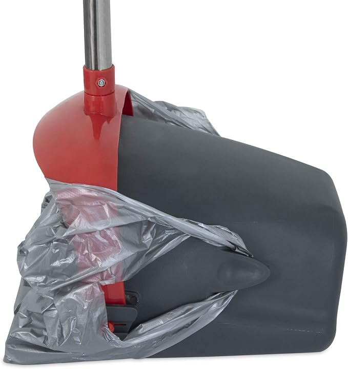 Petmate 71078 Clean Response Swivel Bin and Rake Solid Handle for Pets, Jumbo