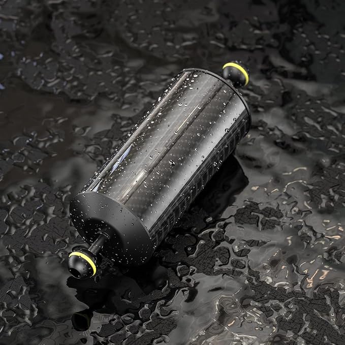 Sea frogs Carbon Fiber Float Arm D80mm, 10'', Buoyancy Provided 900g | for Ultralight, Aquatic Arm, Underwater Camera System Diving Tray Video Light/Strobe GA-11
