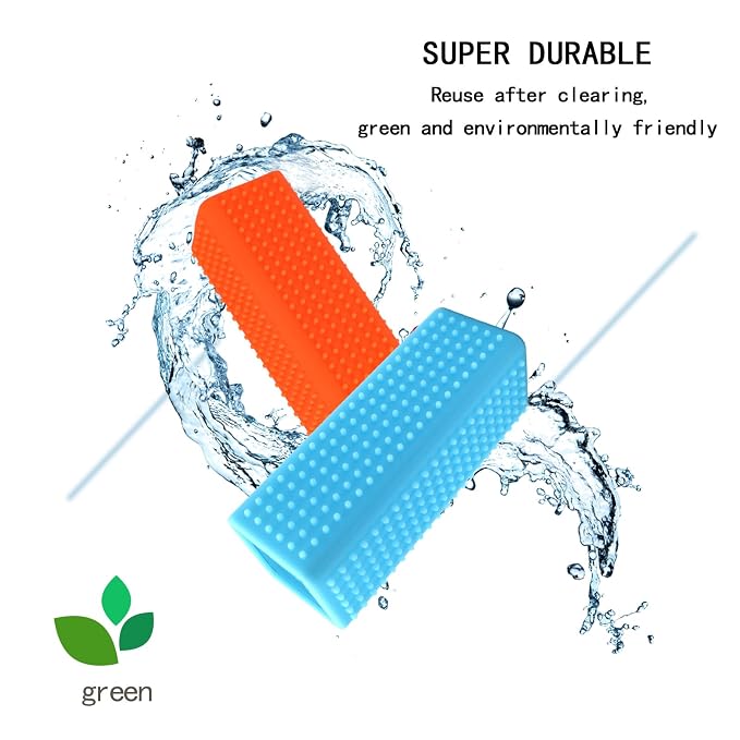 2pcs Pet Dog Cat Hair Remover, Pet Hair Removal Tool, Car Carpet Cleaner, Rubber Brush Roller, Dog Remover for car，Interior, Furniture, Sofa