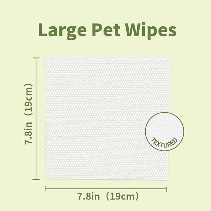 400 Unscented Pet Wipes for Paws and Butt Plant Based Hypoallergenic Pets Cleansing & Deodorizing Anal Gland Hygienic Puppy Wipes for Dogs Face and Body Cat Wipes Cleaning Fur Doggie Wipes Doggy Wipes