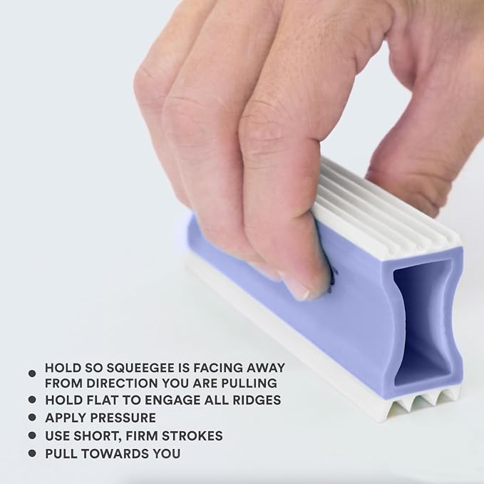 FurDozer Pet Hair Remover & Auto Detailing Tools - Cat & Dog Hair Remover for Carpets, Car Interiors, Couches, Bedding, & Pet Furniture (Purple, X3 PRO - 5" Long)