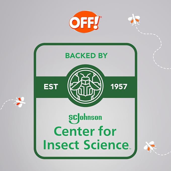 OFF! Deep Woods Mosquito and Insect Repellent Wipes, Long lasting, 12 Individually Wrapped Wipes (Pack of 1)