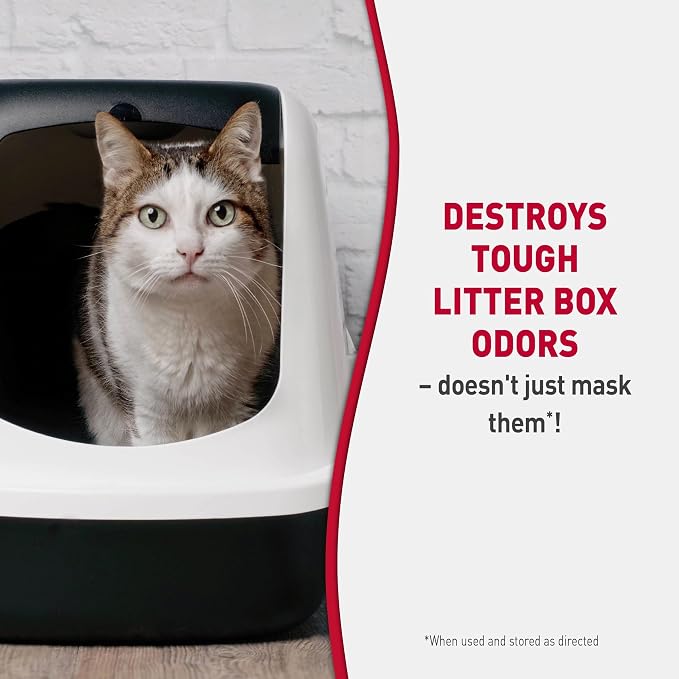 Nature's Miracle Litter Box Deodorizer, 20 Ounces, Litter Deodorizing Powder, Cat Odor Control Formula