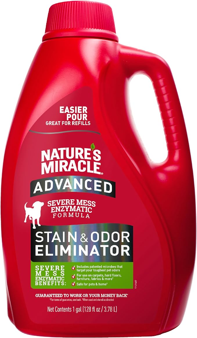Nature's Miracle 1 Gal Severe Dog Stain Eliminator and 1.33 Gal Dog Stain Odor Remover Bundle
