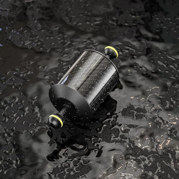 Sea frogs D80mm, 7'', Carbon Fiber Float Arm, Buoyancy Provided 500g | for Ultralight, Aquatic Arm, Underwater Camera System Diving Tray Video Light/Strobe GA-9