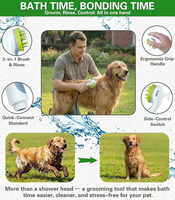 Beviliu Portable Camping Shower – 3 Gallon & 5 Gallon Food-Grade Jug, Rechargeable Pump, IPX8 Waterproof, Lightweight & Extra-Large Portable Shower for Camping, Beach, RV, Pet