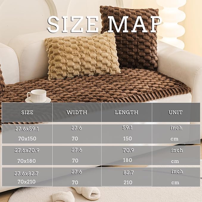 Pet Couch Cover for Dogs Washable Pet-Friendly Dog Sofa Protector | Sofa Pad, Pet Couch Covers for Sofa Furniture, Boho Pets Mat for Couches and Sofas, Couch Covers for Dogs