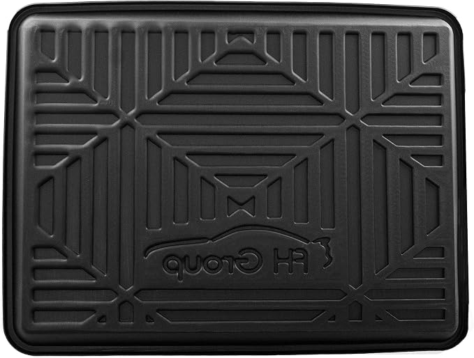 FH Group Climaproof for All Weather Protection Black Multi-Purpose Pet Feeding Bowl Tray, Dog Bowl Tray, Boot Tray, Shoe Tray, Great for Entryway or Garage 20