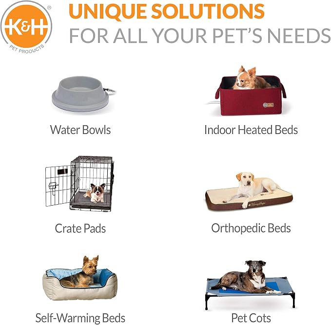 K&H Pet Products All Weather Pet Cot Replacement Cover Green Medium 32 X 25 Inches