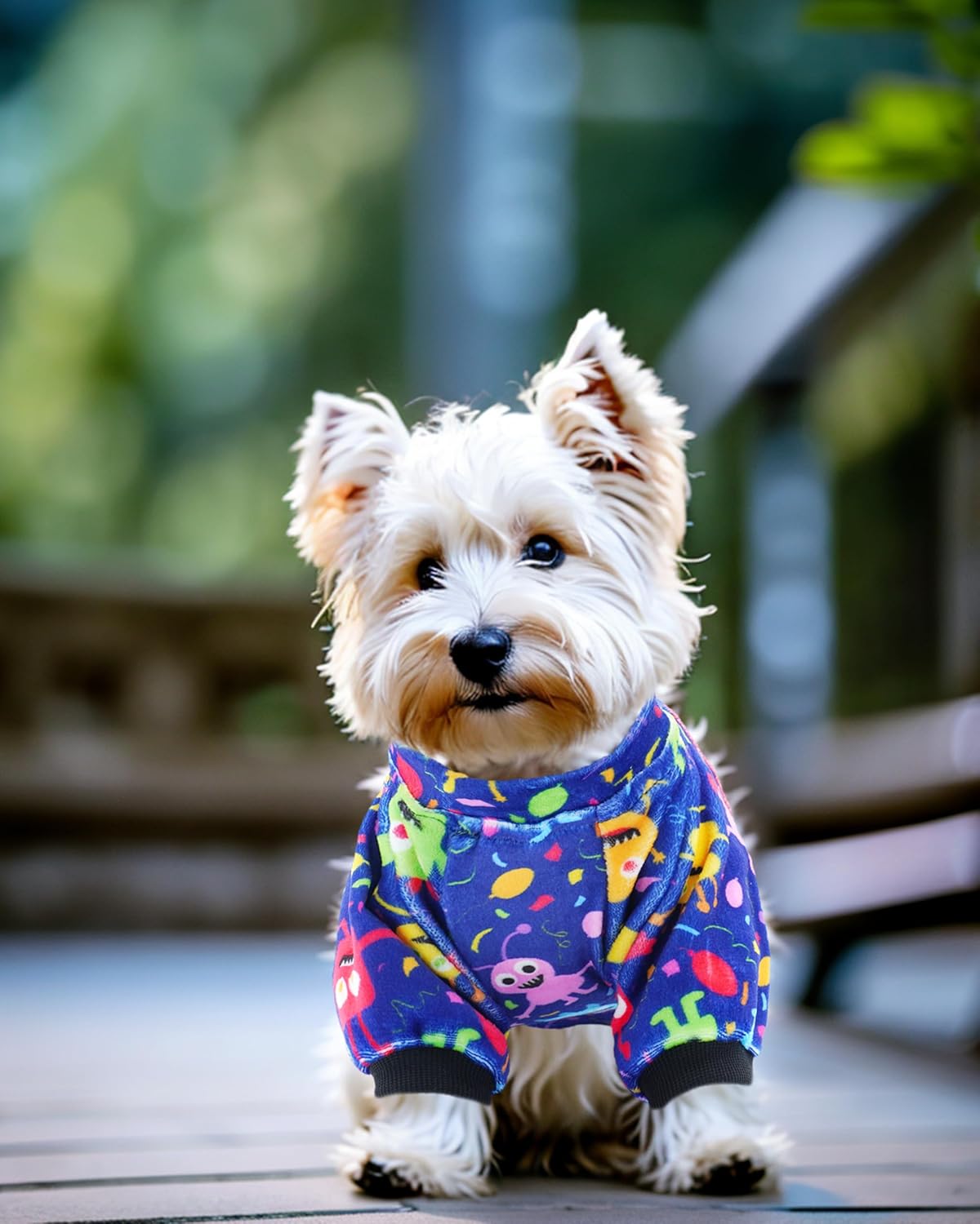 PET SHOW 4 Pack Small Dog Pajamas Cute Dinosaur Monster Clothes for Medium Dogs Soft Stretchy PJs Plaid Jumpsuit Puppy Tie Dye Onesies Outfits with Sleeve Pets Dachshund Costume(XL, Blue for Boys)
