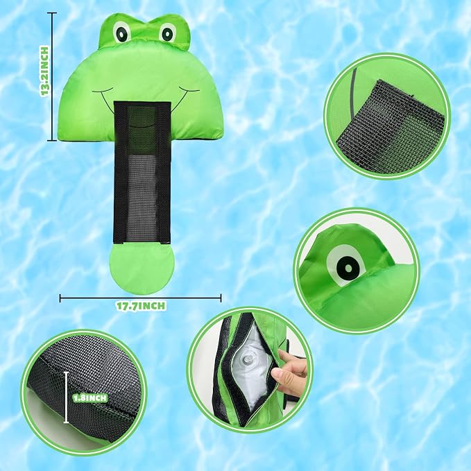 2 Pack Animal Saving Escape Ramp for Pools - Frog Floating Ramp Rescues for Swimming Pool, Frog Saver Floating Ramp Rescues for Saving Frogs, Birds, Toads Animal Mice, Pool & Spa Accessories & Tools
