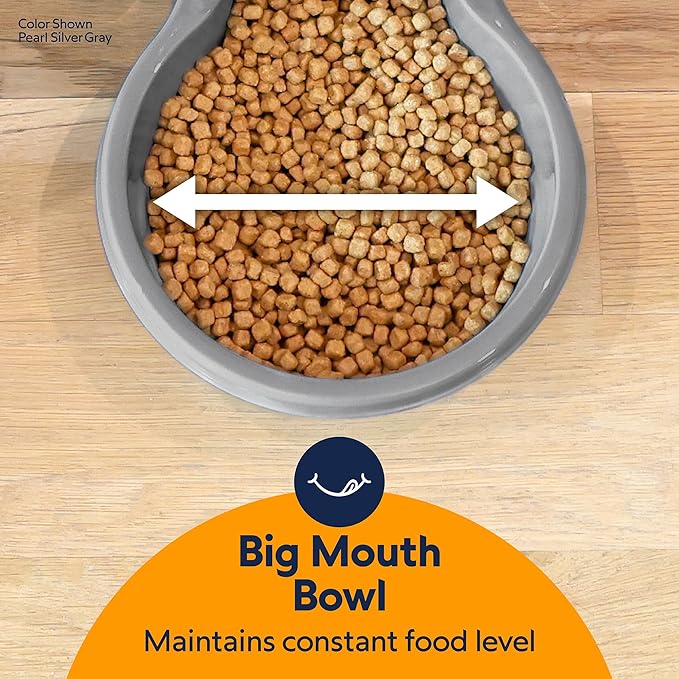 Petmate Replendish Gravity Automatic Dog Water Dispenser Pet Waterer and Pet Feeder Set with Microban Protection Base, 100% BPA Free, Wide Mouth Bowl - 2.5 Gallon Water, 10 lb Food