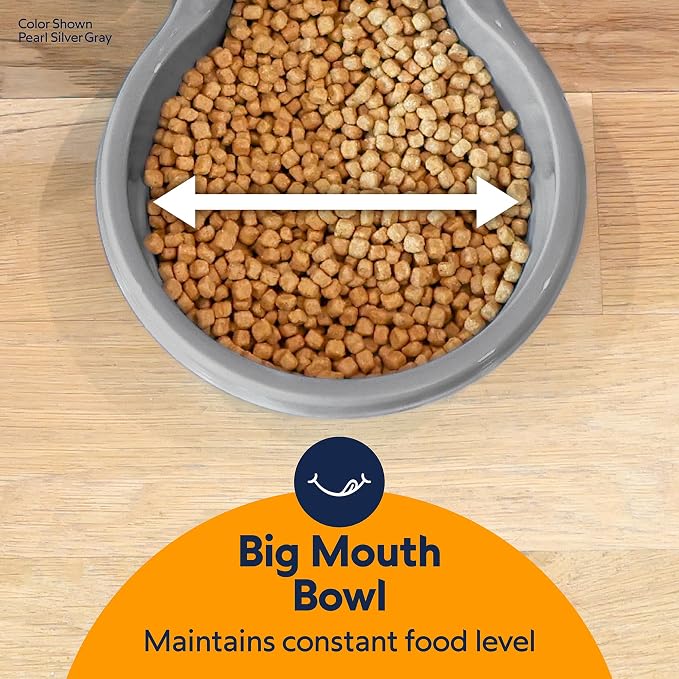 Petmate Replendish Gravity Automatic Dog Water Dispenser Pet Waterer and Pet Feeder Set with Microban Protection Base, 100% BPA Free, Wide Mouth Bowl - 1 Gallon Water, 5 lb Food
