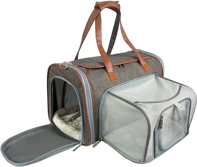 Mr. Peanut's Gold Series Standard Size Airline Compliant Expandable Pet Carrier V3.0