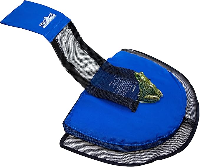 SWIMLINE HYDROTOOLS Frog Log - Small Animal Saving Escape Ramp for Pools & Spas - Heavy Duty Material Pool Critter Escape Ramp - Reduces Maintenance - Blue