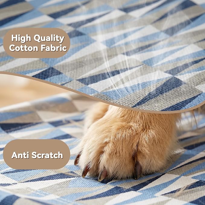 Raised Elevated Dog Bed, Lifted Cooling Stainless Steel Pet Dog Cot, Medium | Outdoor Dog Bed, Portable Dog Hammock for Patio Camping, Breathable, Off the Ground, No Slip Feet, 32"L x 26"W x 7"H