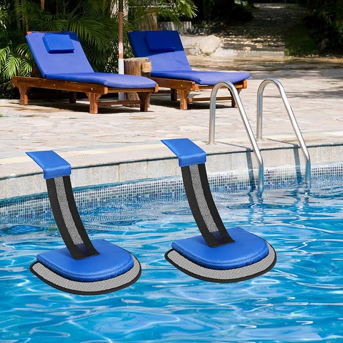 2 Pack Animal Saving Escape Ramp for Pools and Spas | Frog and Animals Saver for the Pool, Critter Escape Device for Small Animals Entering the Pool, Floating Ramp Rescues