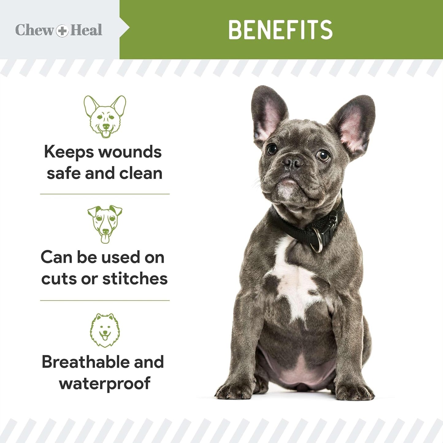 Pet Liquid Bandage for Dogs - 8 oz Spray with Aloe - Wound Care for Dogs Including Cuts, Scrapes, and Stitches - Breathable and Waterproof
