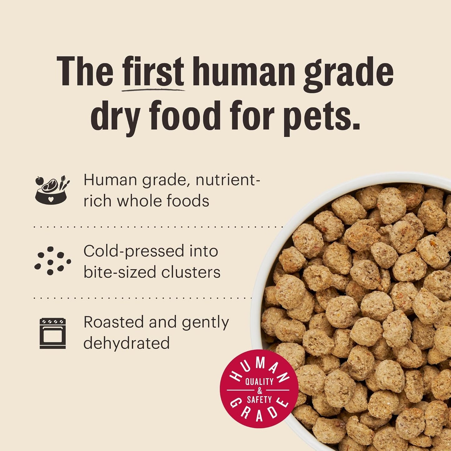 The Honest Kitchen Essential Clusters Dog Whole Grain Chicken 20 lb Bag