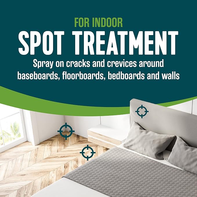 Ecologic Bed Bug Killer 64 Ounces, Ready-To-Use Spray, Kills Pyrethroid-Resistant Bed Bugs And Eggs, 4 Pack