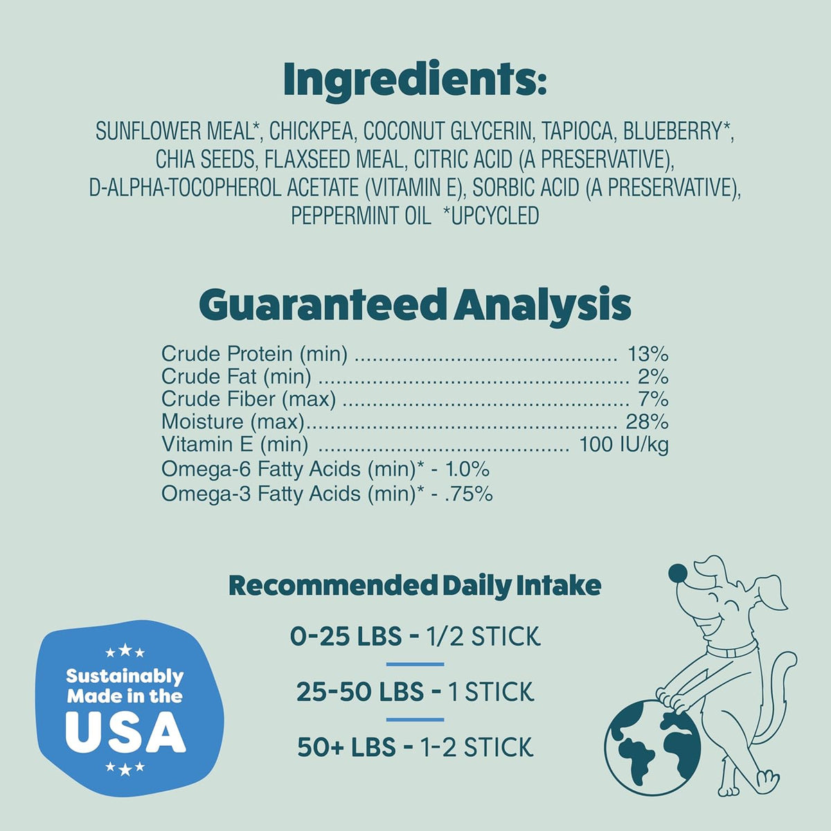 Shameless Pets Toothberry Dental Chews for Dogs – Natural Dog Dental Sticks for Fresh Breath, Teeth Cleaning & Removes Tartar, Grain-Free Dog Treats, No Corn or Soy, 32 Sticks