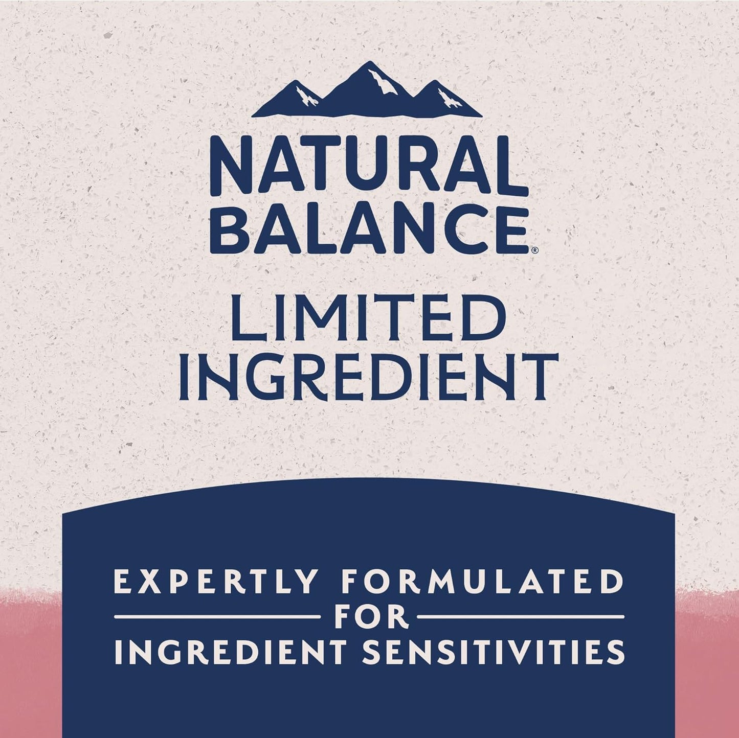 Natural Balance Limited Ingredient Adult Dry Dog Food with Healthy Grains, Salmon & Brown Rice Recipe, 4 Pound (Pack of 1)