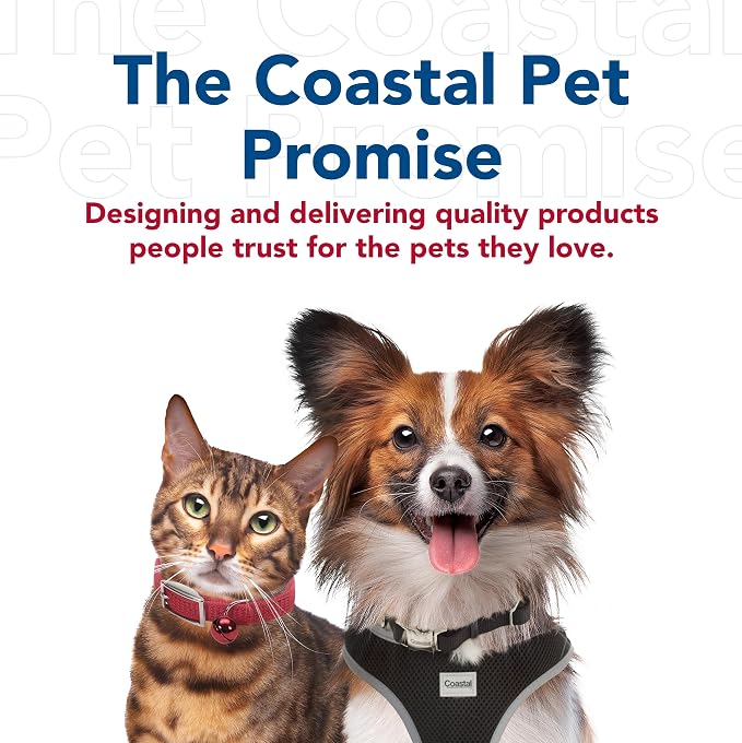 Coastal Pet - Safari Guillotine Dog Nail Trimmer - Double-Bladed Guillotine Style Dog Nail Trimmers - Owner-Friendly Vinyl Grip - for Small to Medium Dogs - Small (5" L x 3" W)