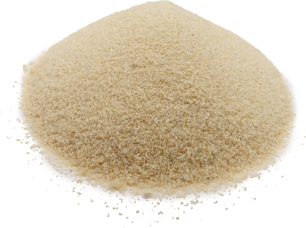 Beige Sand - Fine Sand for Zen Garden, Resin Incense Burner, Smudge Bowl, Ritual Incense, Cast Iron Cauldron, Unity Ceremony, Sensory Bin Table, Mandalas, Crafts by Alternative Imagination (1 Pound)