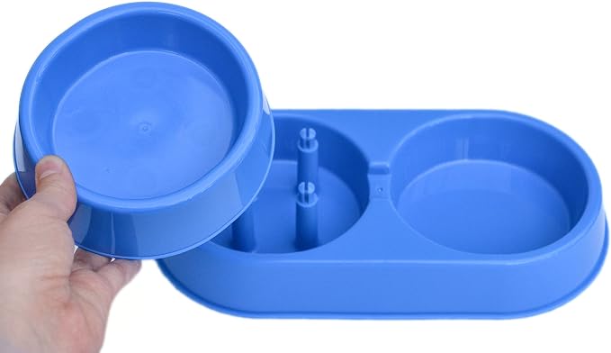 The 3-in-1 Ant Free Pet Dish (Small Blue)