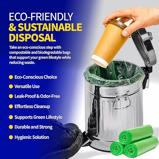 Pet Fit For Life Steel Trash Can with Lid, Small, 5L/1.3 Gallons | Steel Galvanized Bin with Step Foot Pedal, Plastic Inner Lining, Liner Bags, Weather-Resistant Design, 11 Inches Tall