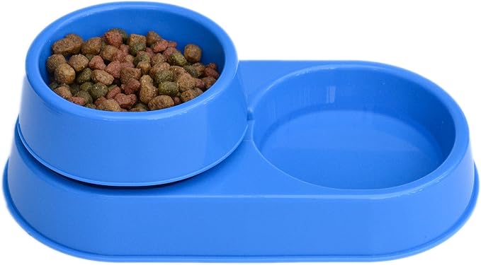 The 3-in-1 Ant Free Pet Dish (Small Blue)