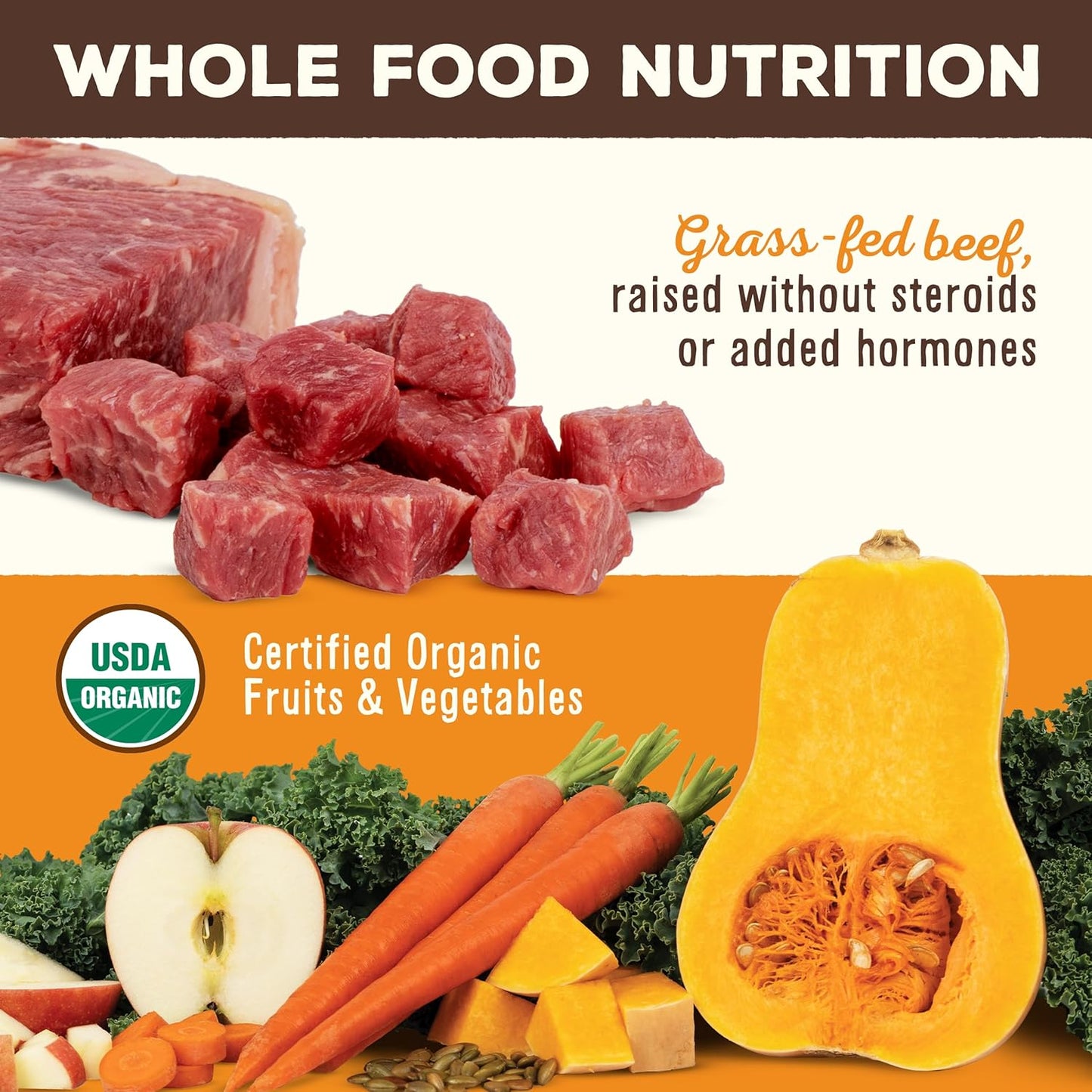Primal Freeze Dried Raw Dog Food Nuggets, Beef, Complete & Balanced Meal, Also Use as Topper or Treat, Premium, Healthy, Grain Free, High Protein Raw Dog Food, 14 oz (Pack of 2)