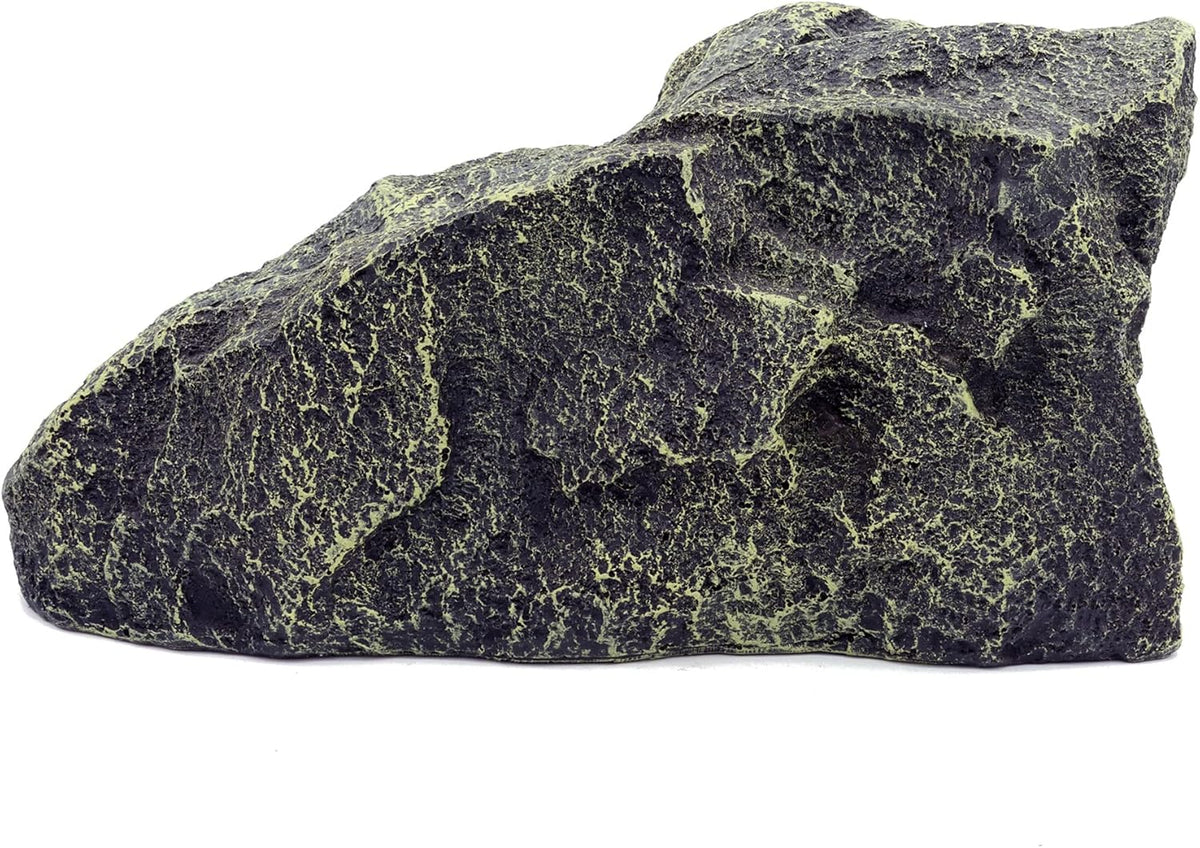 JIHAQUA Reptile Hide Medium Rock Snake Hide Cave Hideout Terrarium Habitat Decor Ornament Bearded Dragon Tank Accessories