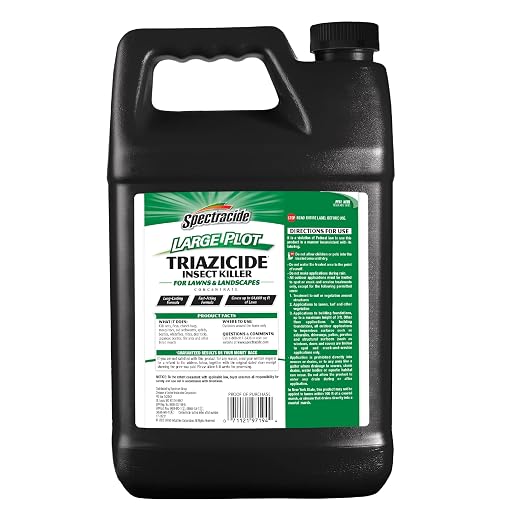 Spectracide Large Plot Triazicide Insect Killer for Lawns & Landscapes Concentrate, 1 Gallon, Large Plot Concentrate Formula Kills 180+ Pests Including Fleas, Ants, Deer Ticks and Other Listed Pests