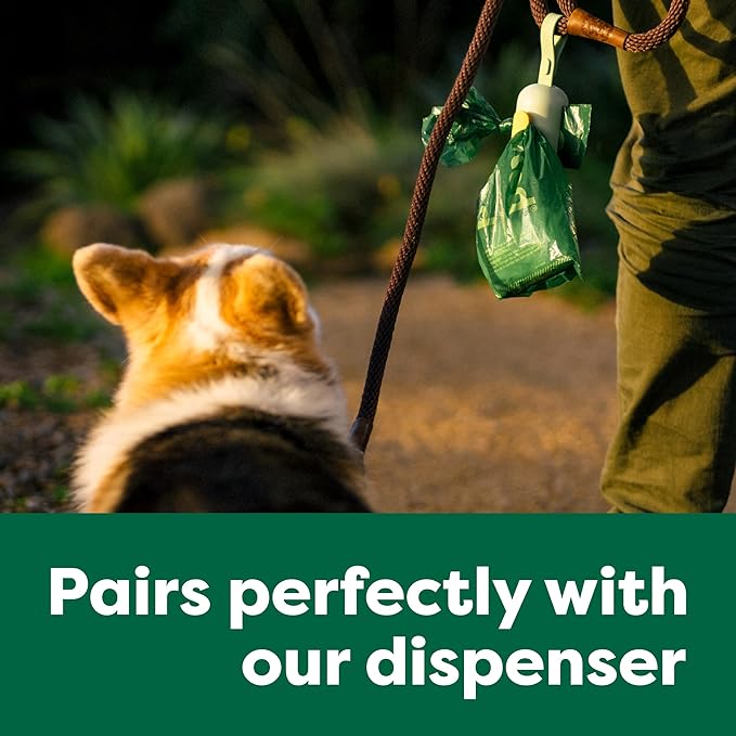 Earth Rated Perfect Dog-Walking Bundle - Includes 1 Poop Bag Dispenser and 315 Leak-Proof Extra Thick Waste Bags, Unscented