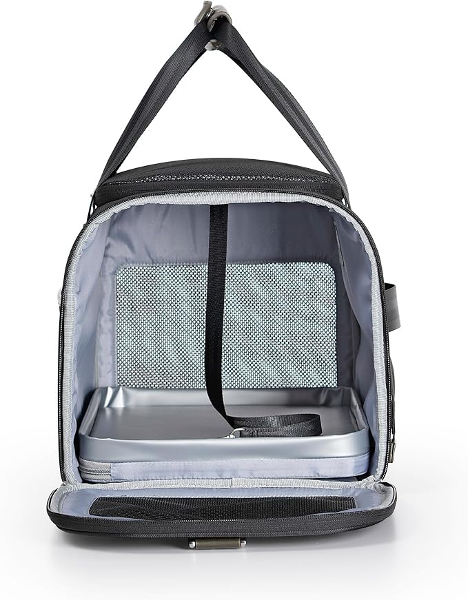 Traveler's Choice Argo Pawsport to Adventure Pet Carrier, Black