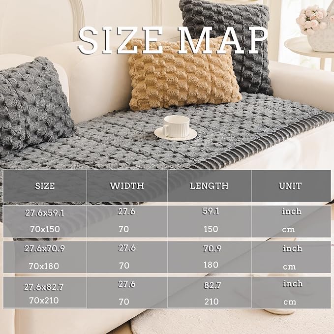 Pet Couch Cover for Dogs Washable Pet-Friendly Dog Sofa Protector | Sofa Pad, Pet Couch Covers for Sofa Furniture, Boho Pets Mat for Couches and Sofas, Couch Covers for Dogs