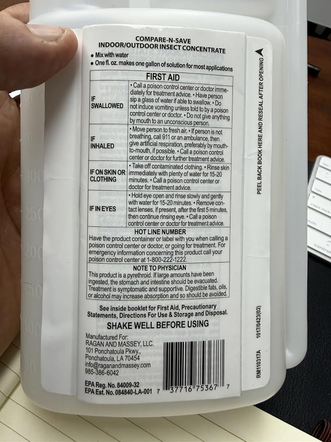 Compare-N-Save Concentrate Indoor and Outdoor Insect Control, 16-Ounce