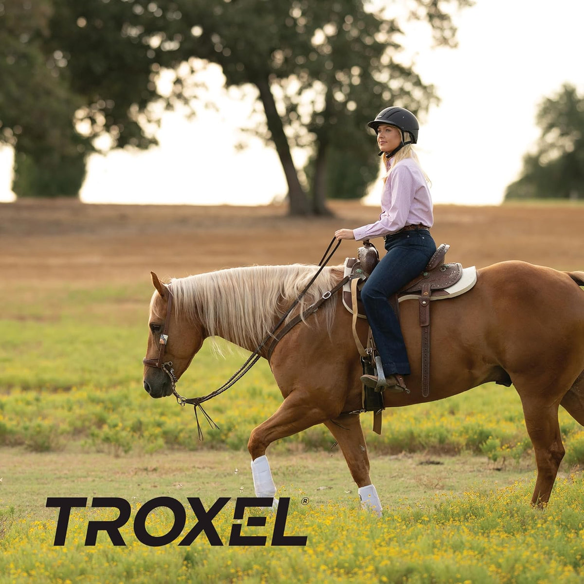 Troxel Spirit MIPS Technology Full Coverage Horse Riding Helmet, Horseback Riding Gear for Equestrians, Small (6-1/2-6-7/8), Desert Shadows