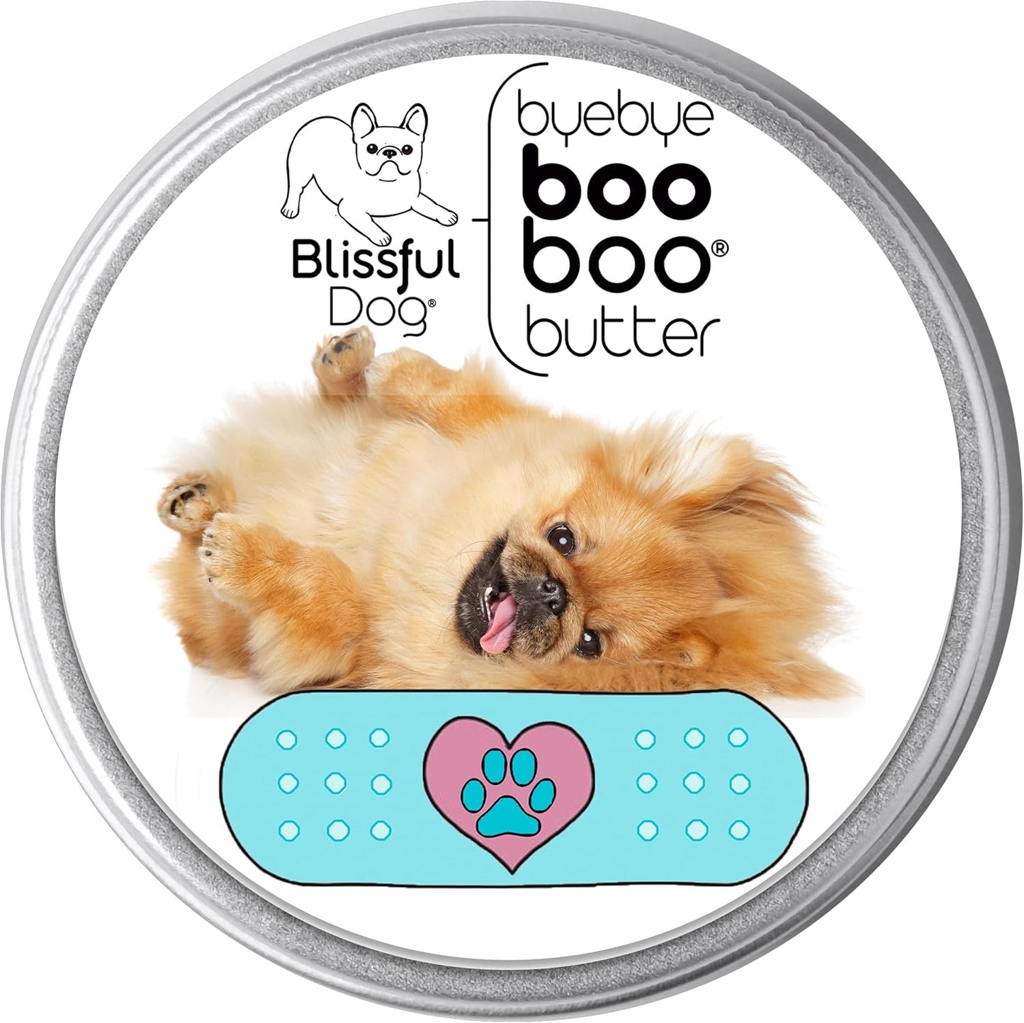 The Blissful Dog 1 oz TIN Pekingese Booboo Butter