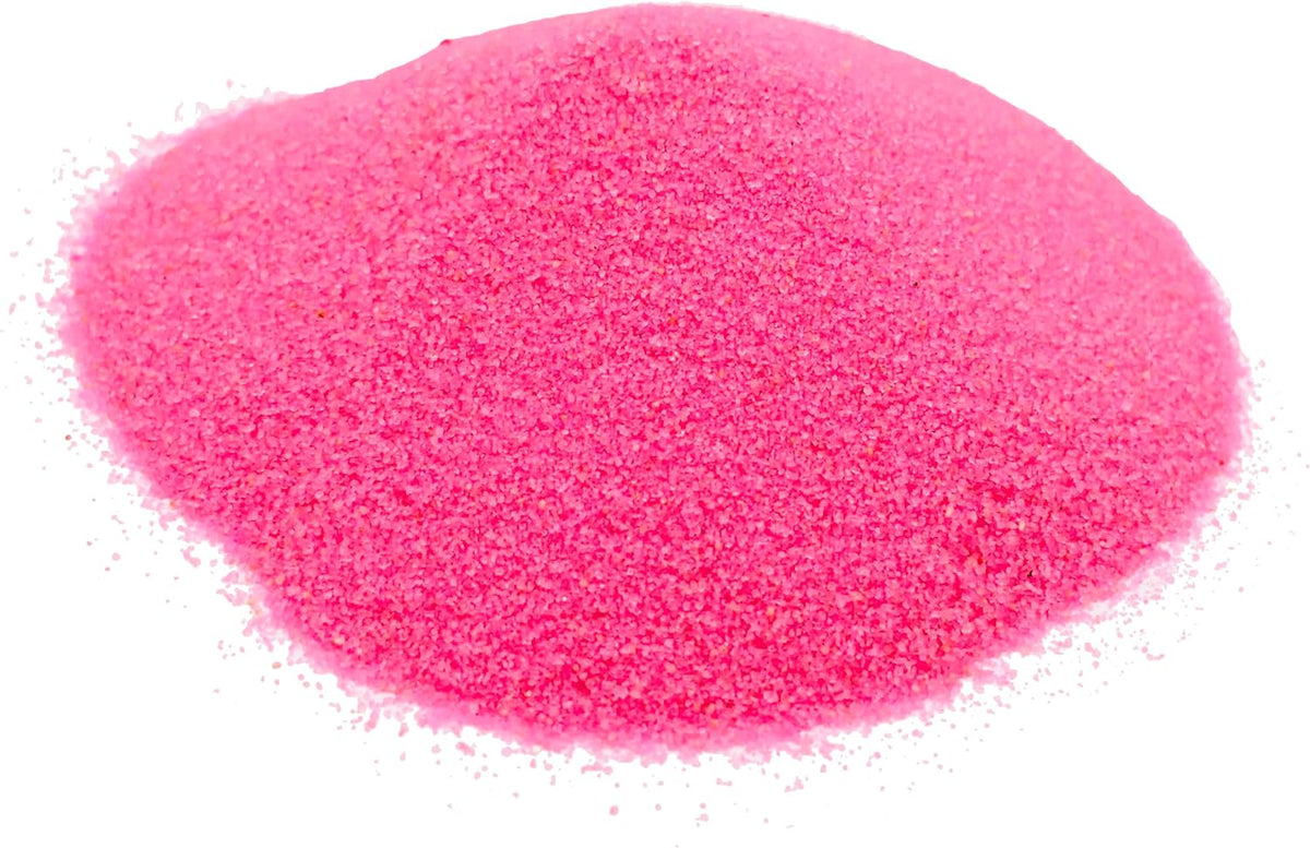 Pink Sand - Fine Sand for Zen Garden, Resin Incense Burner, Smudge Bowl, Ritual Incense, Cast Iron Cauldron, Unity Ceremony, Sensory Bin Table, Mandalas, Crafts by Alternative Imagination (1 Pound)