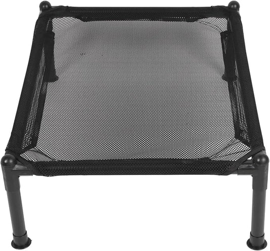 ANGGREK Elevated Dog Bed, Comfortable Metal Frame Multipurpose All Seasons Universal Strong Load Bearing Outdoor Elevated Dog Bed for Outdoor (Small)